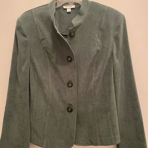 Dress Barn women’s blazer size 14/16. Olive green